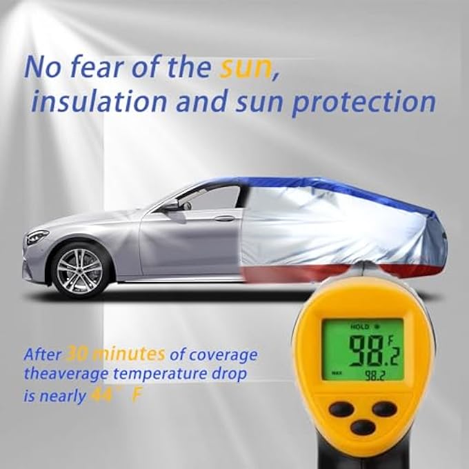 TARPAULIN FOR BMW M3 G81 ESTATE2021-2023 CAR GARAGE COVER WATERPROOF & DUSTPROOF WEATHERPROOF CAR COVER BREATHABLE - Image 4